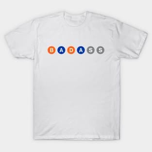 BADASS NYC Subway Icons T-Shirt